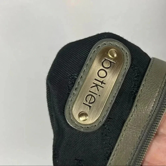 Botkier Bryant Leather Gray Green Hobo Shoulder Bag - Picture 9 of 9